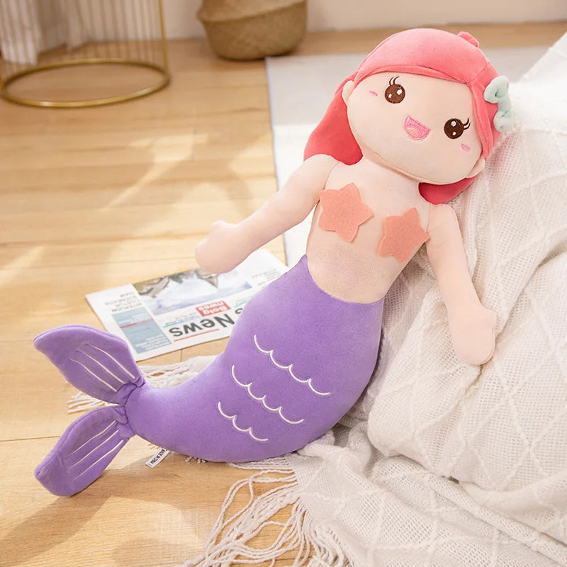 Giant Mermaid Doll Plushie Pillow - product detail view 11