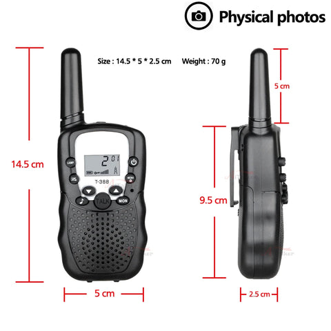 Ultimate Kids Walkie-Talkie Set – Perfect for Adventure & Real-Time Communication Teeny Pandas