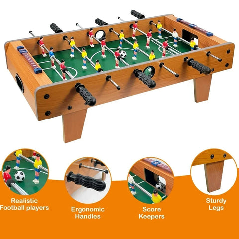 Mini Foosball Table Game - For Kids and Family Bonding!