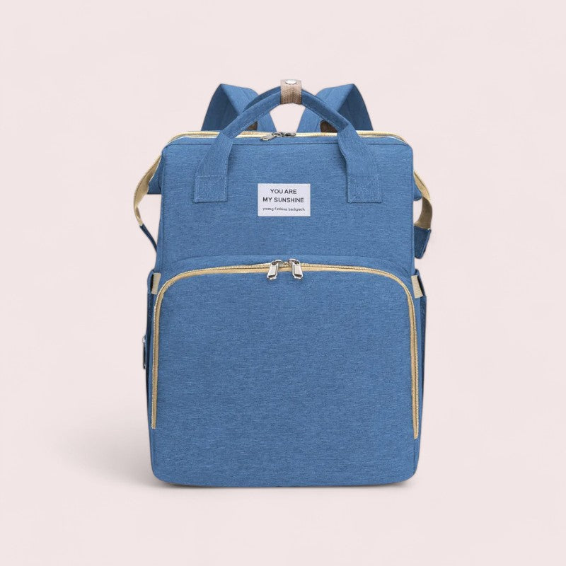 Multifunctional Nappy Backpack with Portable Crib – Convenience Meets Comfort for Parents on the Go Teeny Pandas