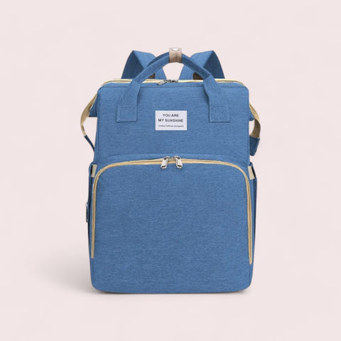 Multifunctional Nappy Backpack with Portable Crib – Convenience Meets Comfort for Parents on the Go Teeny Pandas