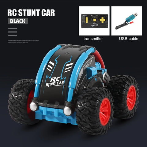High-Speed RC Stunt Car with 360° Flipping Action