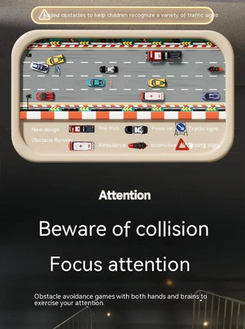 Children's Steering Simulator  – Realistic Racing Adventure with Rechargeable Battery & Sound Effects
