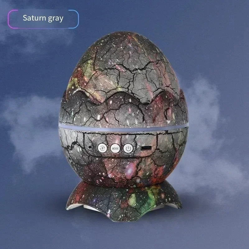 DinoGlow Dinosaur Egg Galaxy Projector – Magical Starry Night Light Teeny Pandas