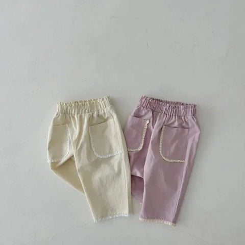 Korean Style Cargo Pants for Kids – Casual & Comfortable Spring Fashion