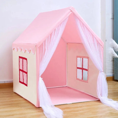 Portable Baby Play House Tent - Kids Teepee Tent for Indoor & Outdoor Play