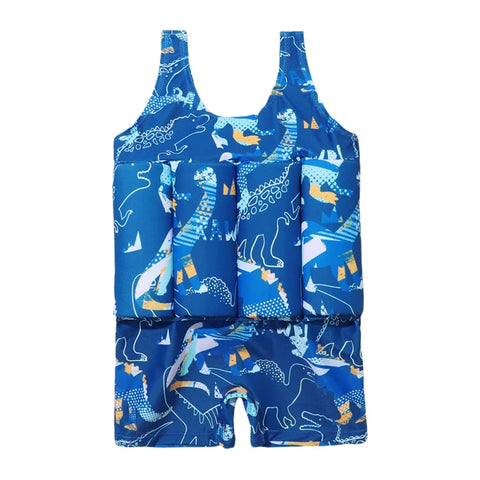 Dinosaur Boys Buoyancy Swimsuit - One-Piece Swimwear for Kids!