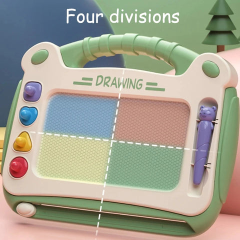 Magnetic Erasable Drawing Board for Kids – Educational and Fun Teeny Pandas