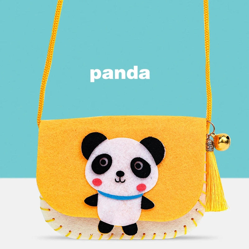 Kids' Creative Crossbody Bag for Toddlers - Cute and Stylish! Teeny Pandas