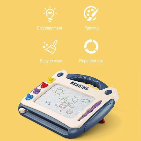 Magnetic Erasable Drawing Board for Kids – Educational and Fun Teeny Pandas