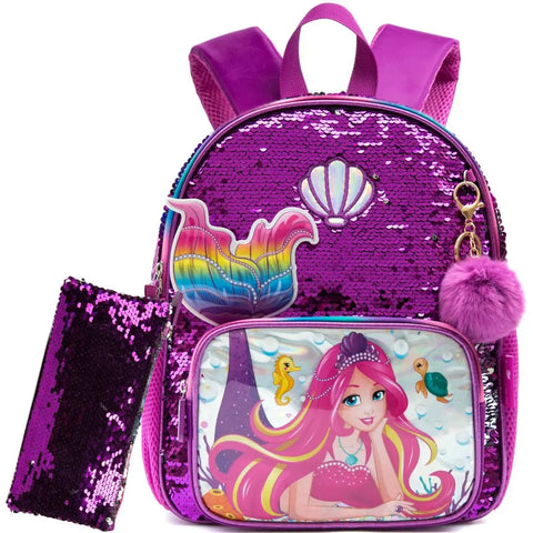 Mini Sequins Backpack for Girls
