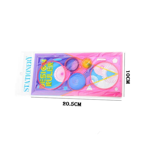 Geometric Spirograph Art Set for Kids - Creative and Fun! Teeny Pandas