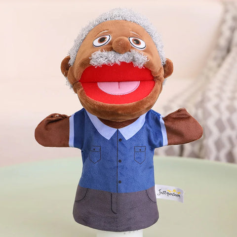 Kids Plush Finger & Hand Puppets – Role Play Toys for Bedtime Stories