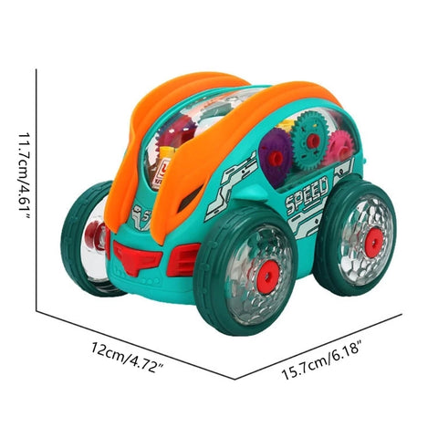 Electric Rotating Stunt Car - Adventure and Fun in Every Stunt! Teeny Pandas