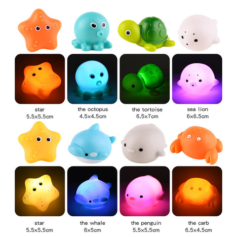 LED Bath Toys  - Seascape Fun!