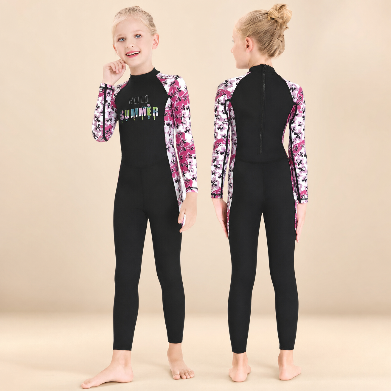 Kids Full Body UV Protection Swimsuit