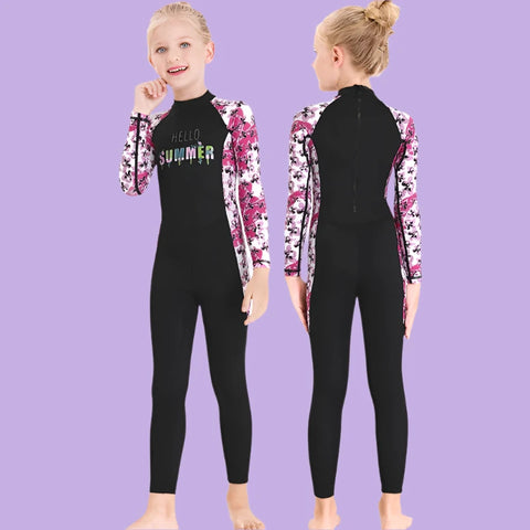 Kids Full Body UV Protection Swimsuit