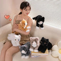 Cute Simulation Cat Plush Toys – Realistic Stuffed Kitten Models