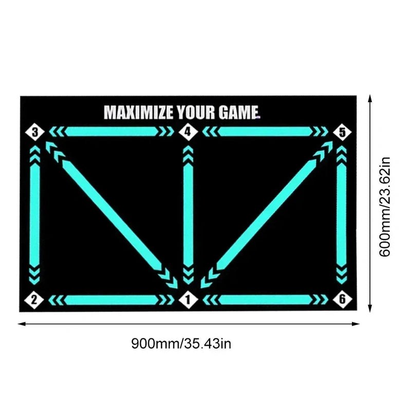 Kids Soccer Training Mat - Boost Coordination & Fun Teeny Pandas