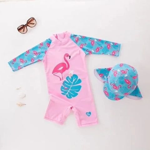 Kids Swimwear with Cap