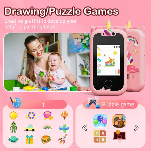 Interactive Kids Learning Smartphone – Fun & Educational Device for Young Learners Teeny Pandas