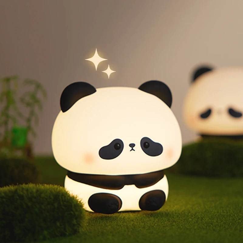 PandaPals Rechargeable LED Lamp – Adorable Panda Companion Teeny Pandas