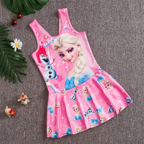 Princess Elsa Kids Swimsuit