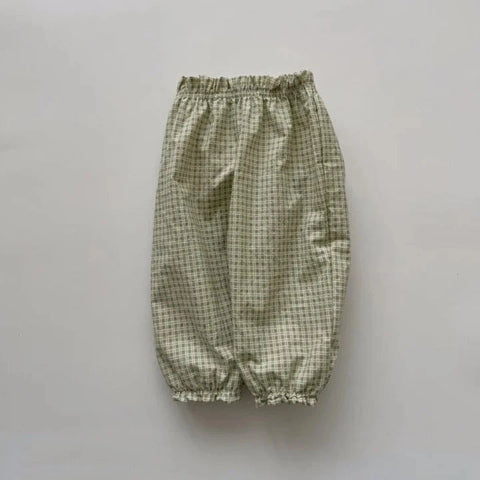 Baby Cotton Baggy Harem Pants – Summer Cartoon Print Anti-Mosquito Pants