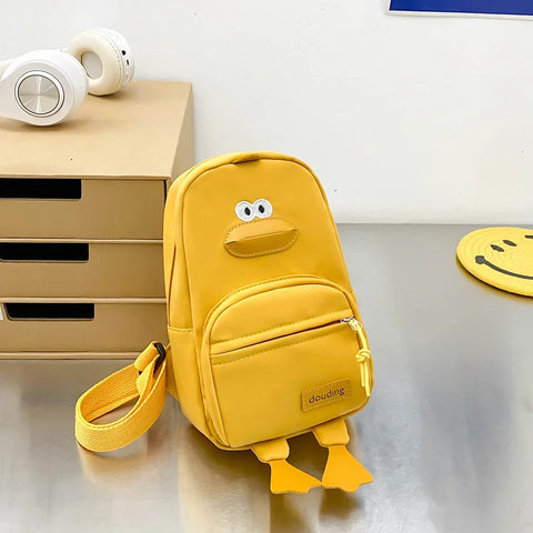 Children’s Cute Duck Bag – Adorable Fanny Pack and Messenger Satchel for Kids