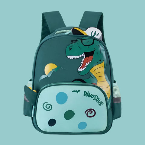 Cartoon Dinosaur Kindergarten School Bag for Boys