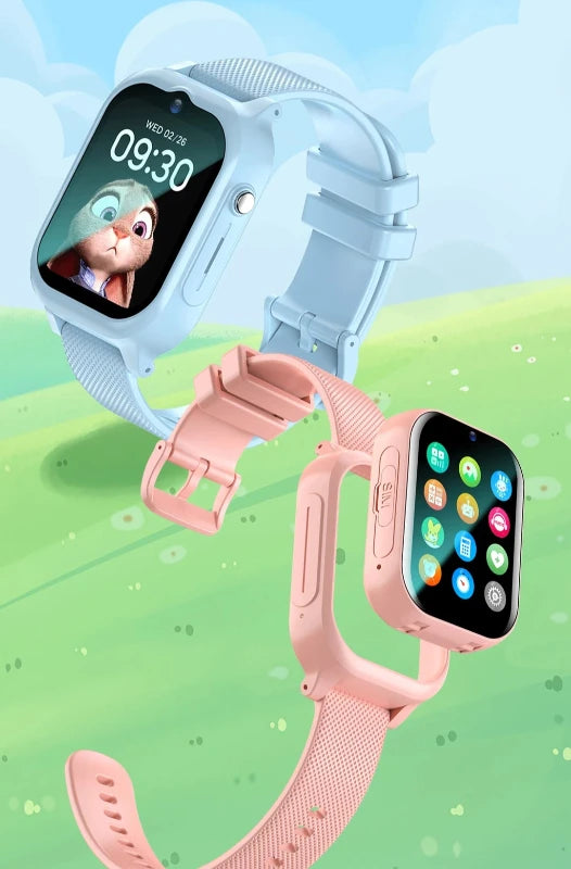 4G Kids Smartwatch with GPS Tracker & Video Call – Safe & Fun Connection for Kids! Teeny Pandas