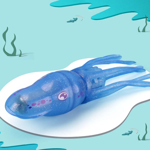 Light-Up Electric Squid Bath & Pool Toy