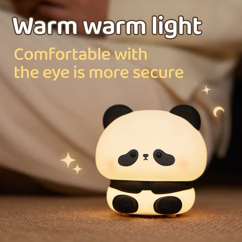 PandaPals Rechargeable LED Lamp – Adorable Panda Companion Teeny Pandas
