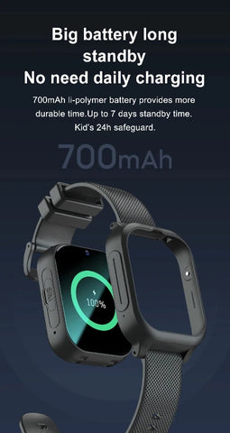 4G Kids Smartwatch with GPS Tracker & Video Call – Safe & Fun Connection for Kids! Teeny Pandas