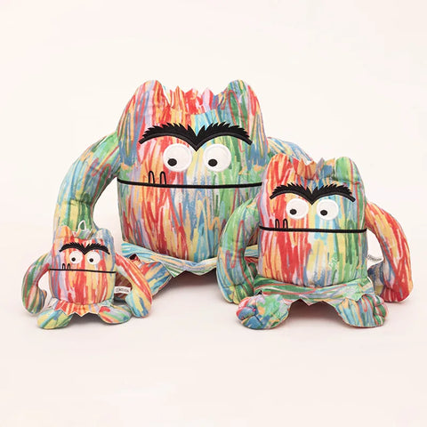 Cute Funny Demon Big Mouth Monster Plush Toys – Stuffed Anime Dolls