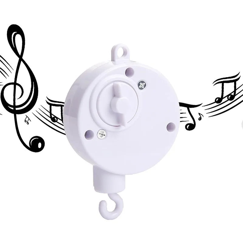 Baby Crib Mobile Hanger with Rotating Toy - Brings Peaceful and Captivating Motion Teeny Pandas