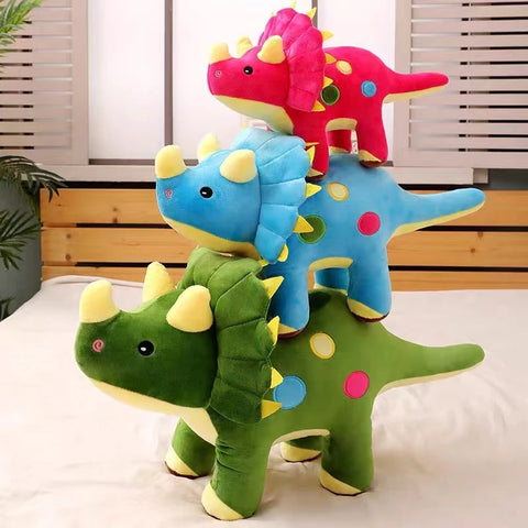 Creative Big Plush Soft Triceratops Stegosaurus Dinosaur Plush Toy