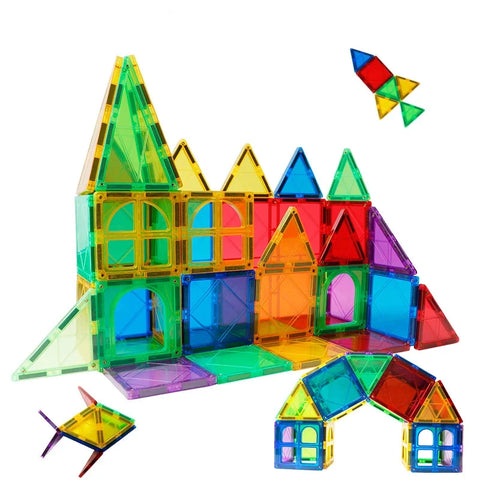 Magnetic Community Figures - 4pcs Toy People Magnetic Tiles Accessories!