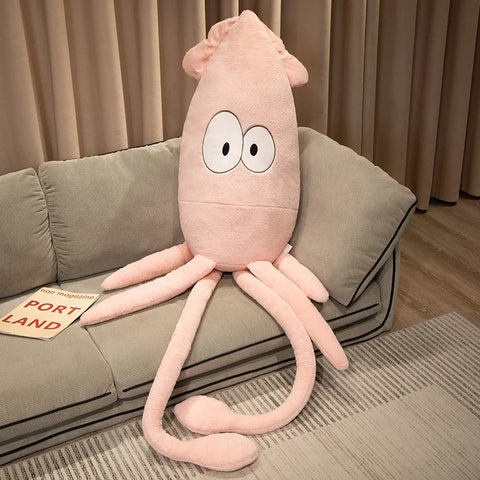 Simulation Octopus Doll - Lifelike Large Squid Plush Toy