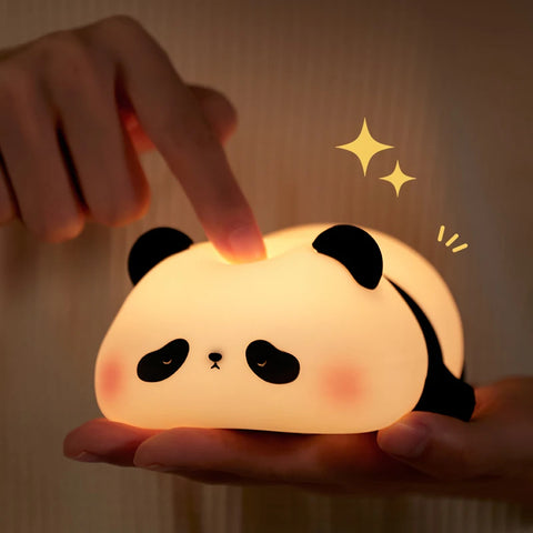 PandaPals Rechargeable LED Lamp – Adorable Panda Companion Teeny Pandas