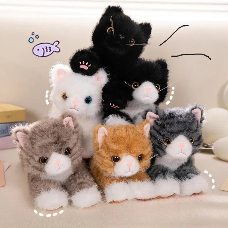 Cute Simulation Cat Plush Toys - product detail view 2