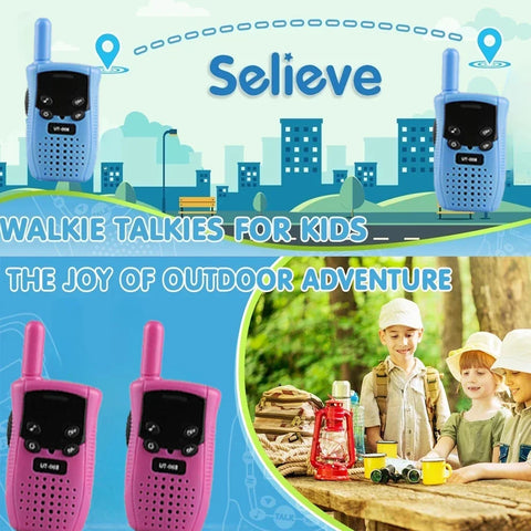 Walkie Talkie Kids Handheld Transceiver – Portable Two-Way Radio for Children