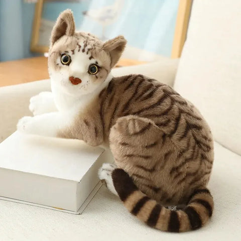 Cute Plush Cat Doll – Soft Stuffed Kitten Toy
