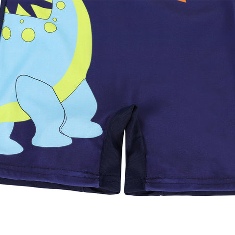 Short Sleeve One-piece Swimsuit for Girls and Boys