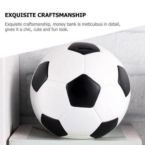 Football Piggy Bank – Creative Coin Container for Kids & Home Décor