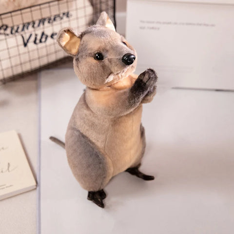 Kawaii Wild Animal Plush Doll - Standing Plush Otter Toy