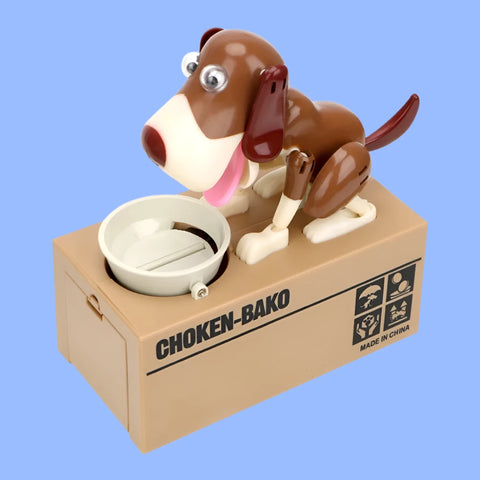 Robotic Dog Stealing Coin Bank – Interactive Money Saving Box for Kids
