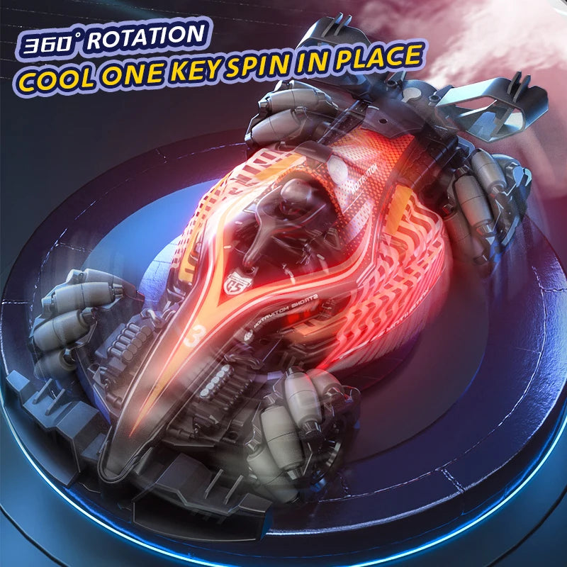Gesture Sensing Stunt RC Car with 360 Drifting & Realistic Effects - product detail view 3