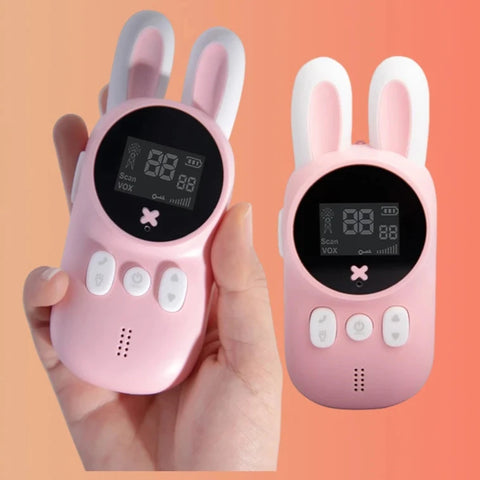 Bunny Kids Walkie Talkie – Mini Phone Call Talkies for Boys and Girls