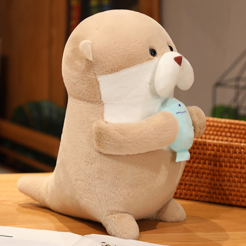 Soft Sea Otter Plushies - product detail view 5